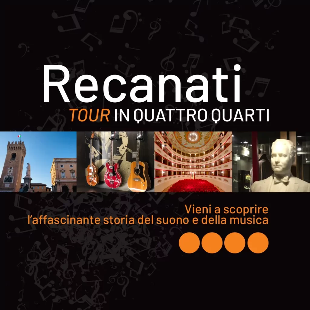 Locandina di Recanati Tour in quattro quarti
